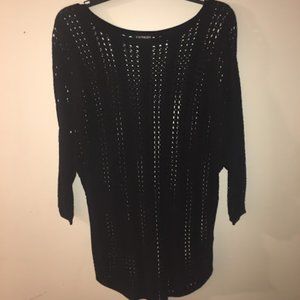 Express Black Sweater Size M